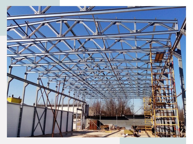 Строительство цехов в Павловский Посад от 610 руб. под ключ