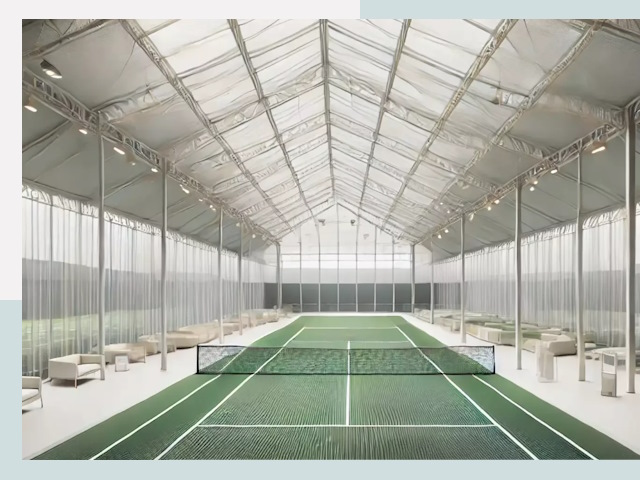 Строительство теннисных кортов в Павловском Посаде