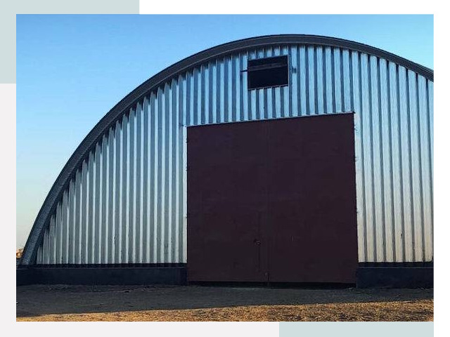 Бескаркасные ангары в Павловском Посаде