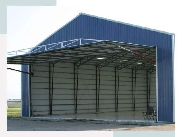 Прямо стенные ангары в Павловском Посаде