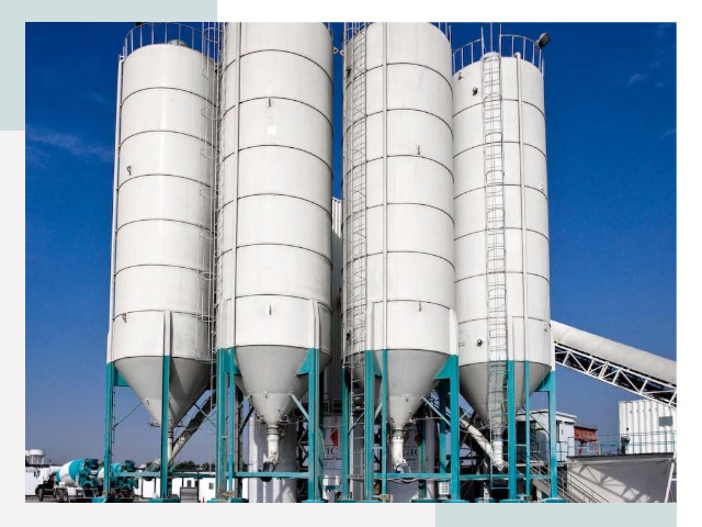 Строительство цементных силосов в Павловском Посаде