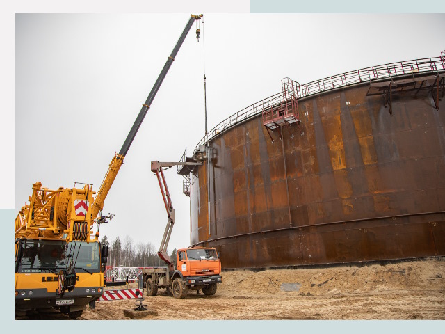 Монтаж резервуаров в Павловском Посаде от 610 руб. за м³