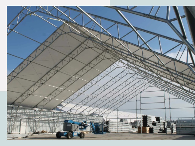 Каркасно-тентовые сооружения от СтальСтрой-Пвл по цене 610 руб.