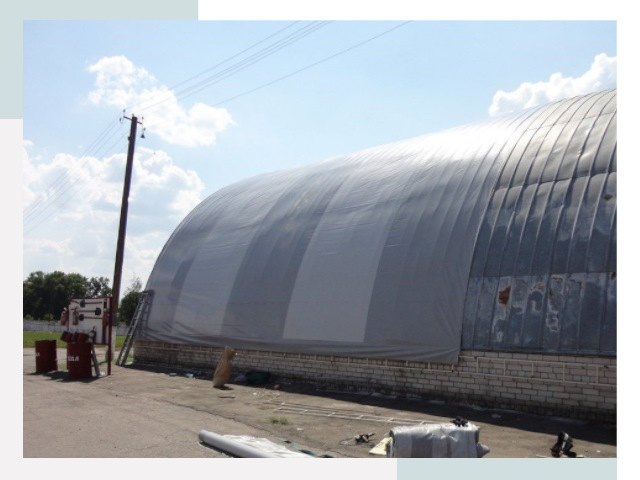 Ремонт ангаров в Павловском Посаде