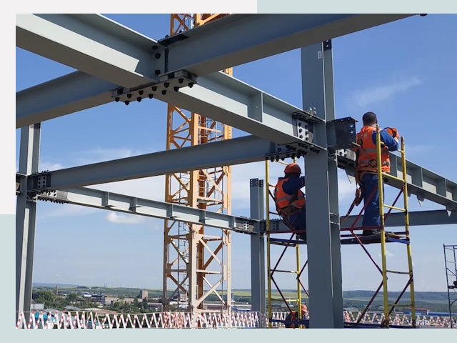 Монтаж металлоконструкций в Павловском Посаде