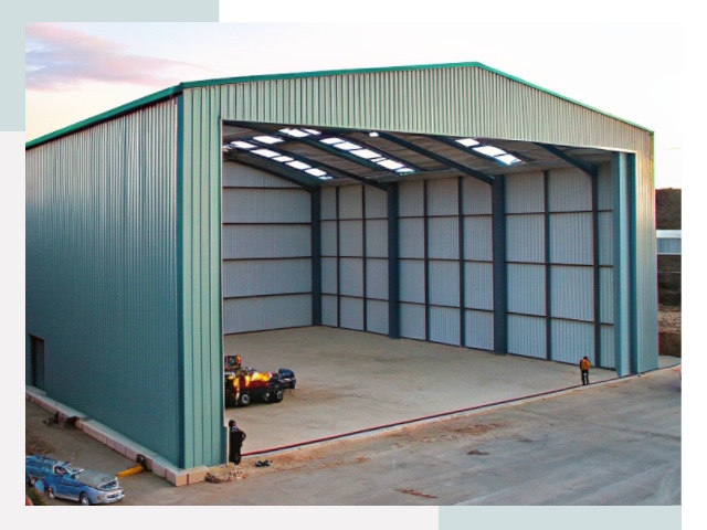 Строительство ангаров в Павловском Посаде